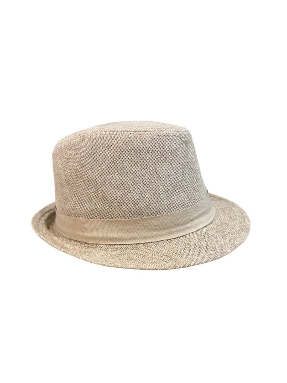 NWT Beige Charming Charlie Fedora Hat With Bow Cottage Core City Boho Womens M